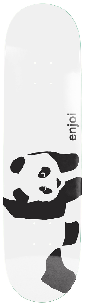 Enjoi Skateboard Deck Whitey Panda 7,75