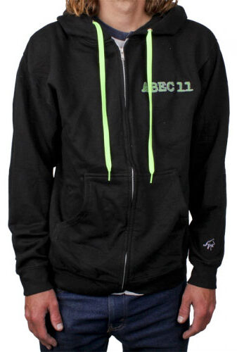 ABEC 11 Zipped Hoodie Black M