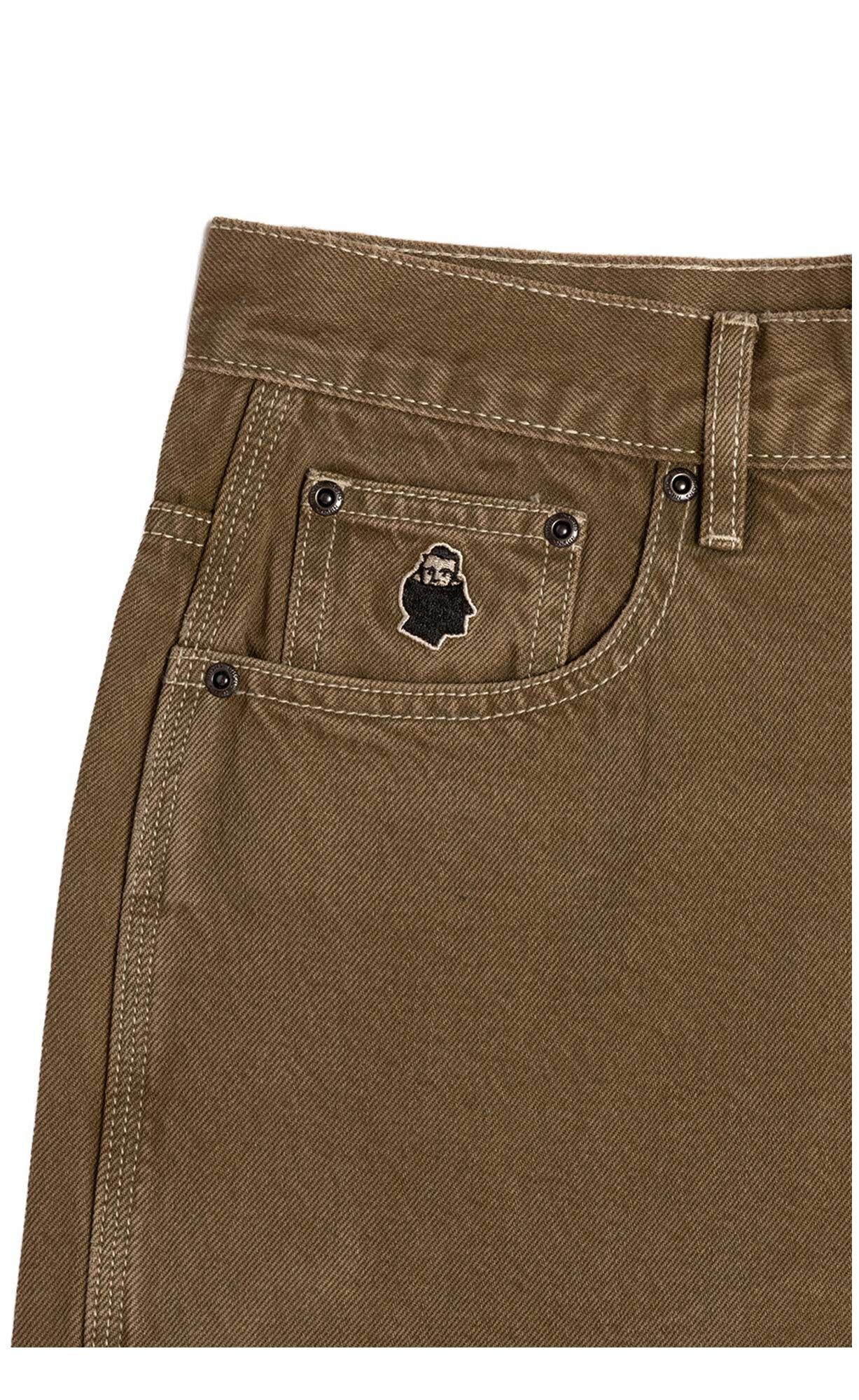 NNSNS Pant YETI, green denim 27/32