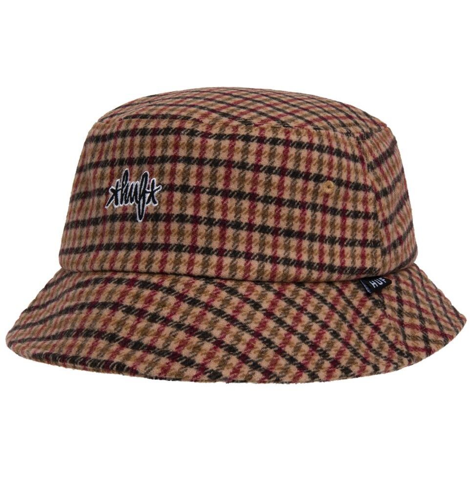 HUF Watson Tweed Bucket - brown HUF Watson Tweed Bucket - brown