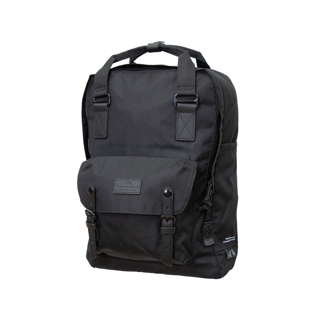 Doughnut Macaroon Large Reborn Black Series Rucksack - black