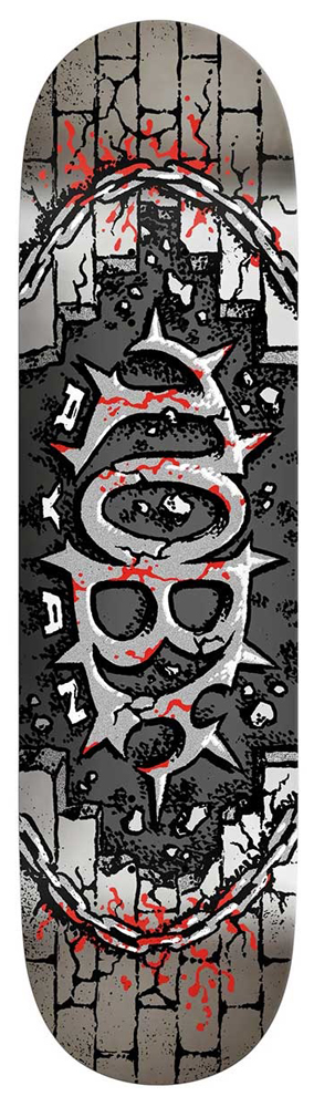 Real Skateboard Deck T. Ryan Oval 8,38