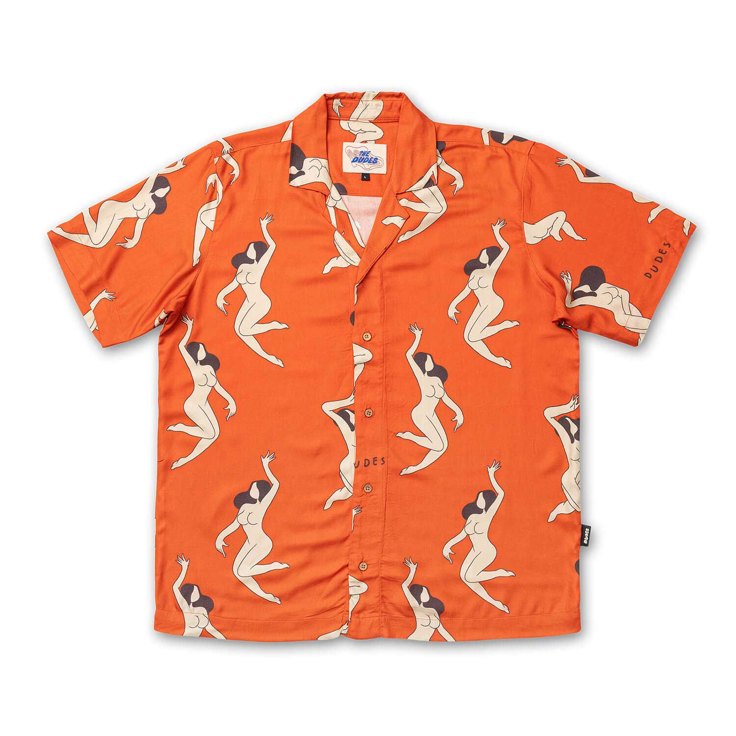 The Dudes Ladies Red Hawaiian Shirt - Multicolor XS The Dudes Ladies Red Hawaiian Shirt - Multicolor XS