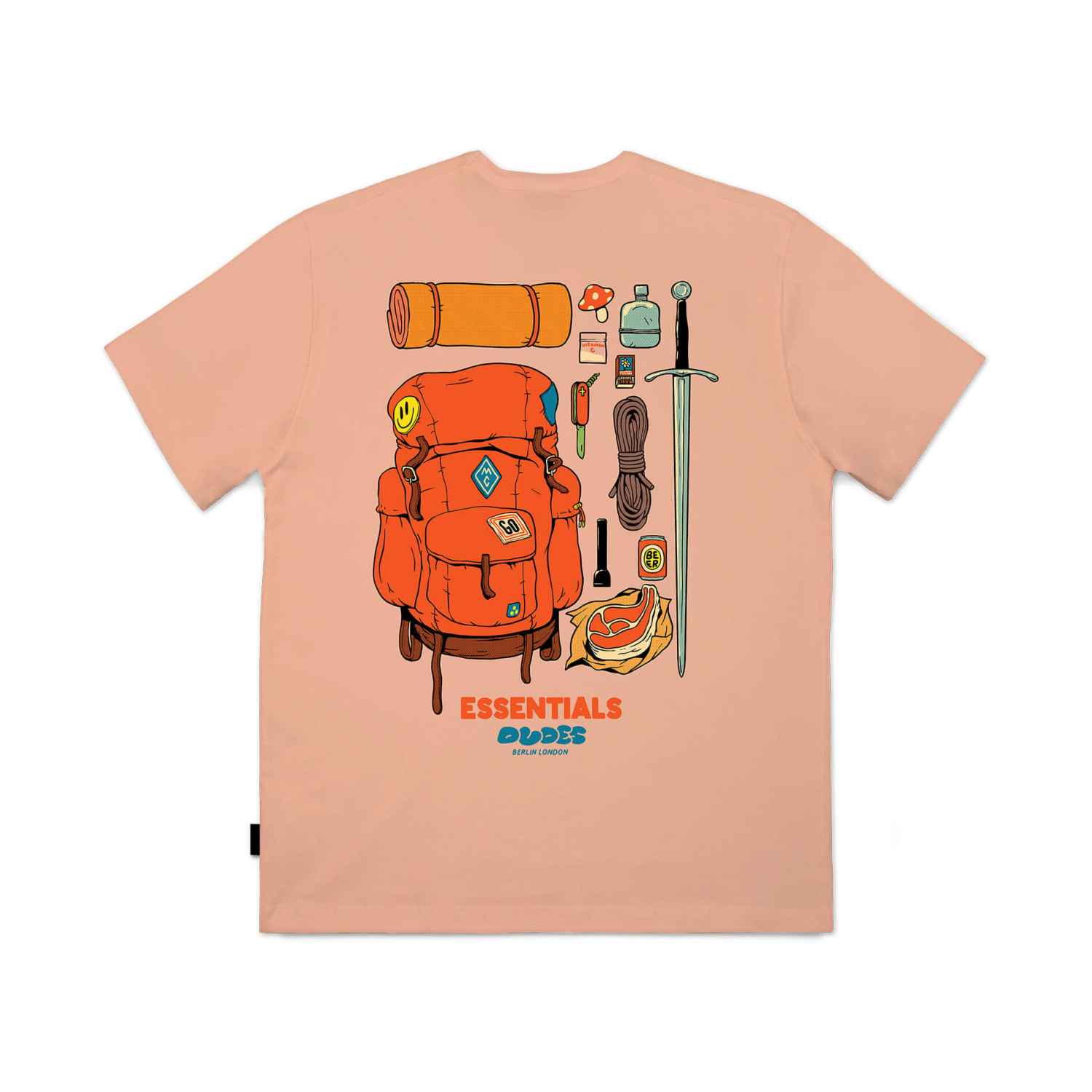 The Dudes Essentials Seasonal T-Shirt - prairie sunset XXXL