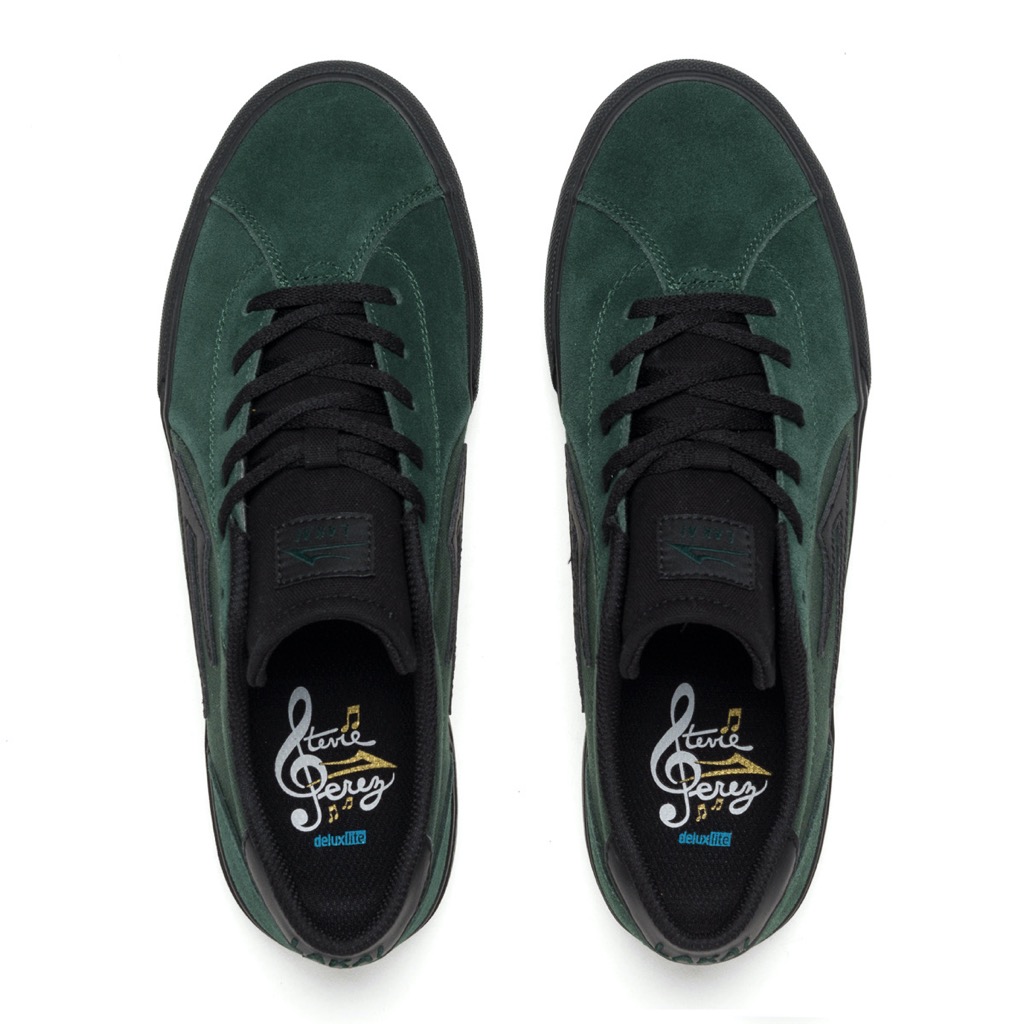 Lakai Flaco II Schuhe - pine black suede US 14