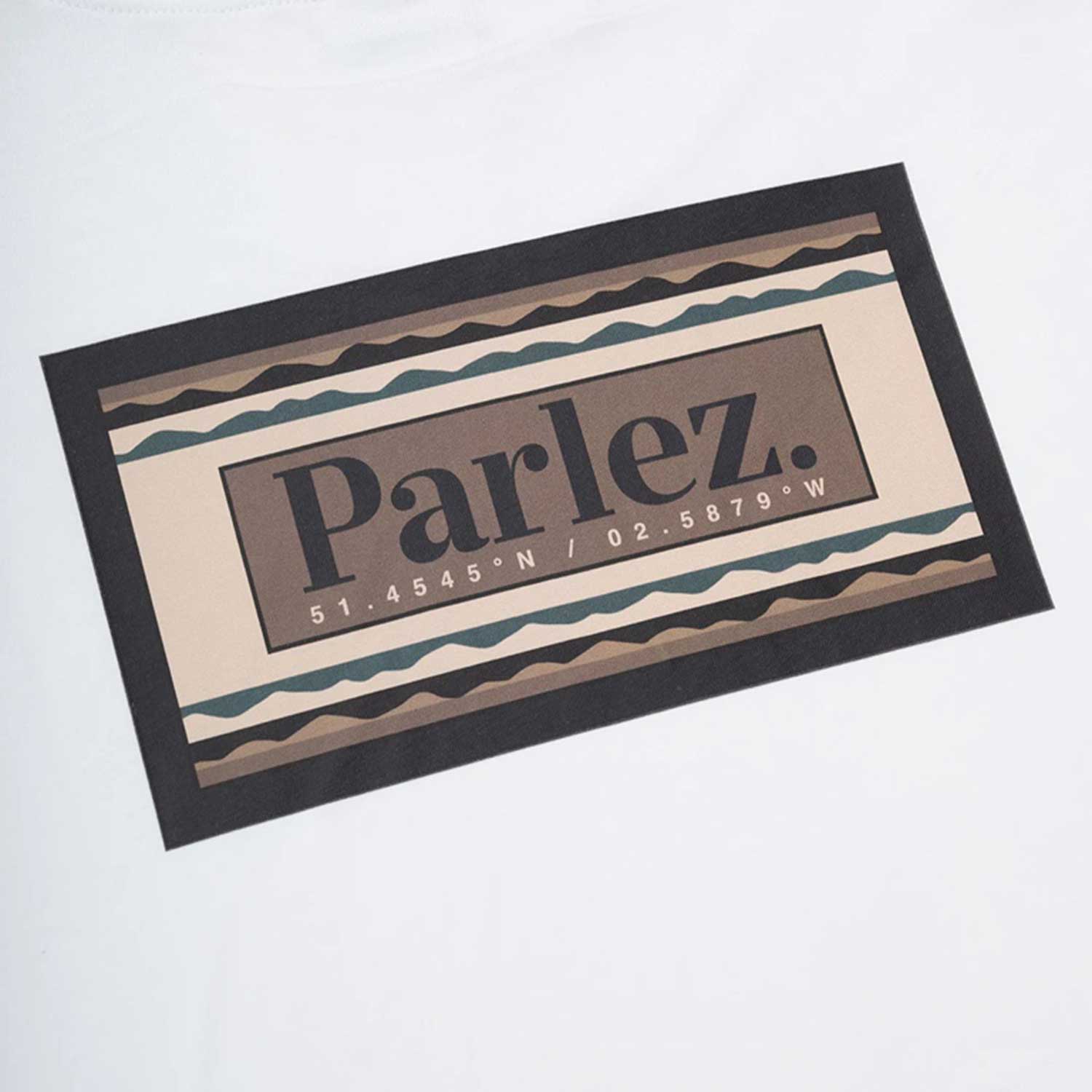 Parlez Banos T-Shirt - white Parlez Banos T-Shirt - white XXL
