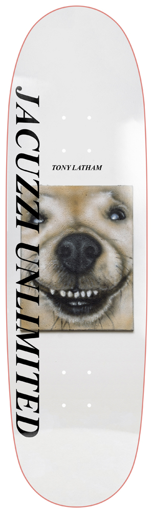 Jacuzzi Skateboard Deck Latham Smooshed 9,125