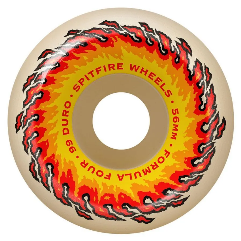 Spitfire Skateboard Rollen F4 OG Fireball Conical 99A 54mm