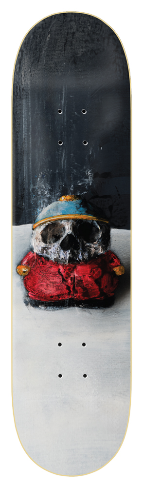 Zero Skateboard Deck Burman Southpark Horror 8,625