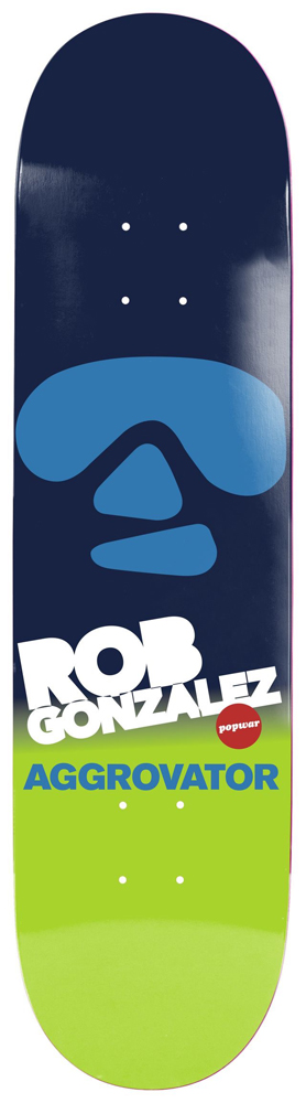 Popwar Skateboard Deck R. Gonzalez Aggrovator 8,50 Popwar Skateboard Deck R. Gonzalez Aggrovator 8,50
