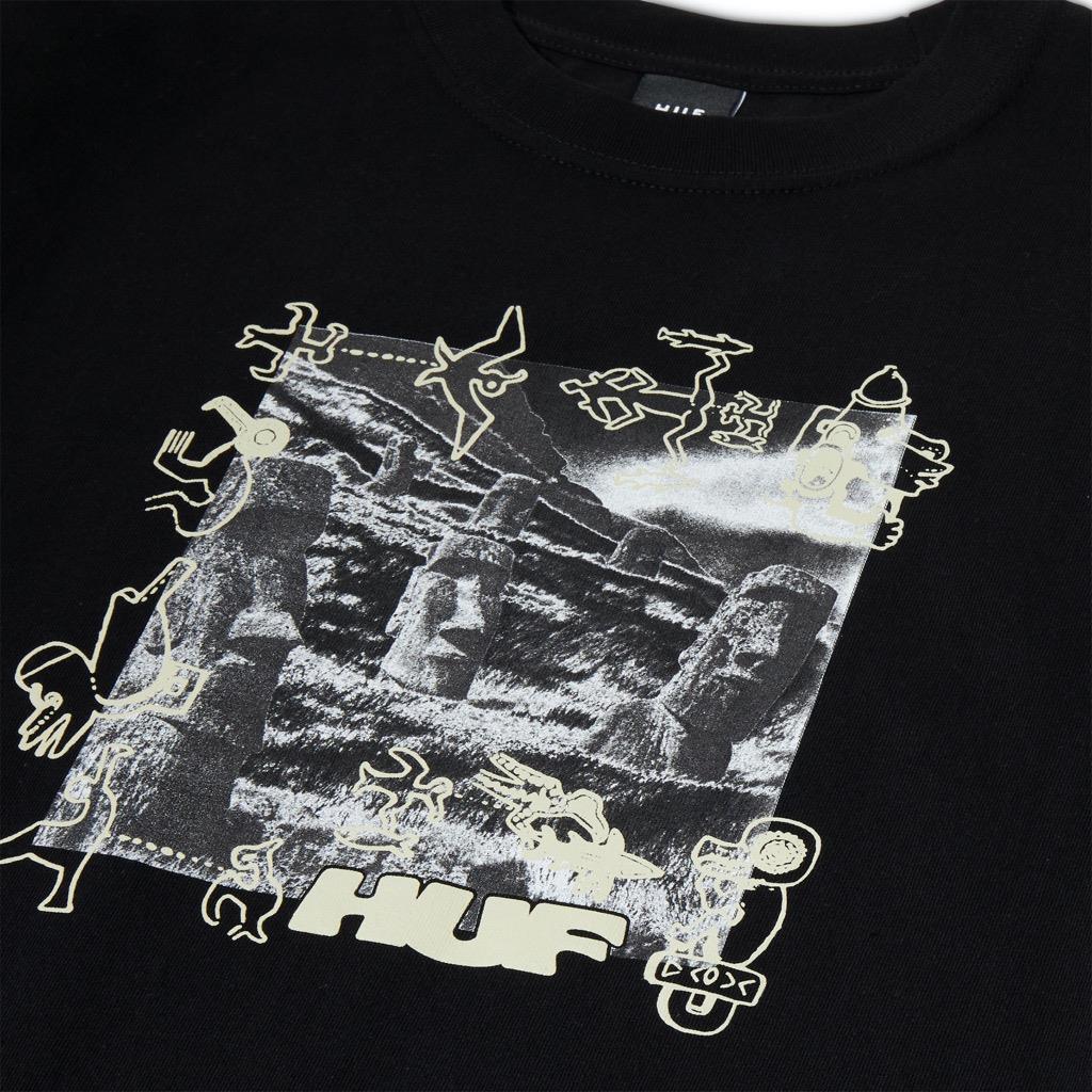 HUF Ancient Mysteries T-Shirt - black XXL