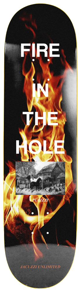 Jacuzzi Skateboard Deck Dilo Flipper 8,25