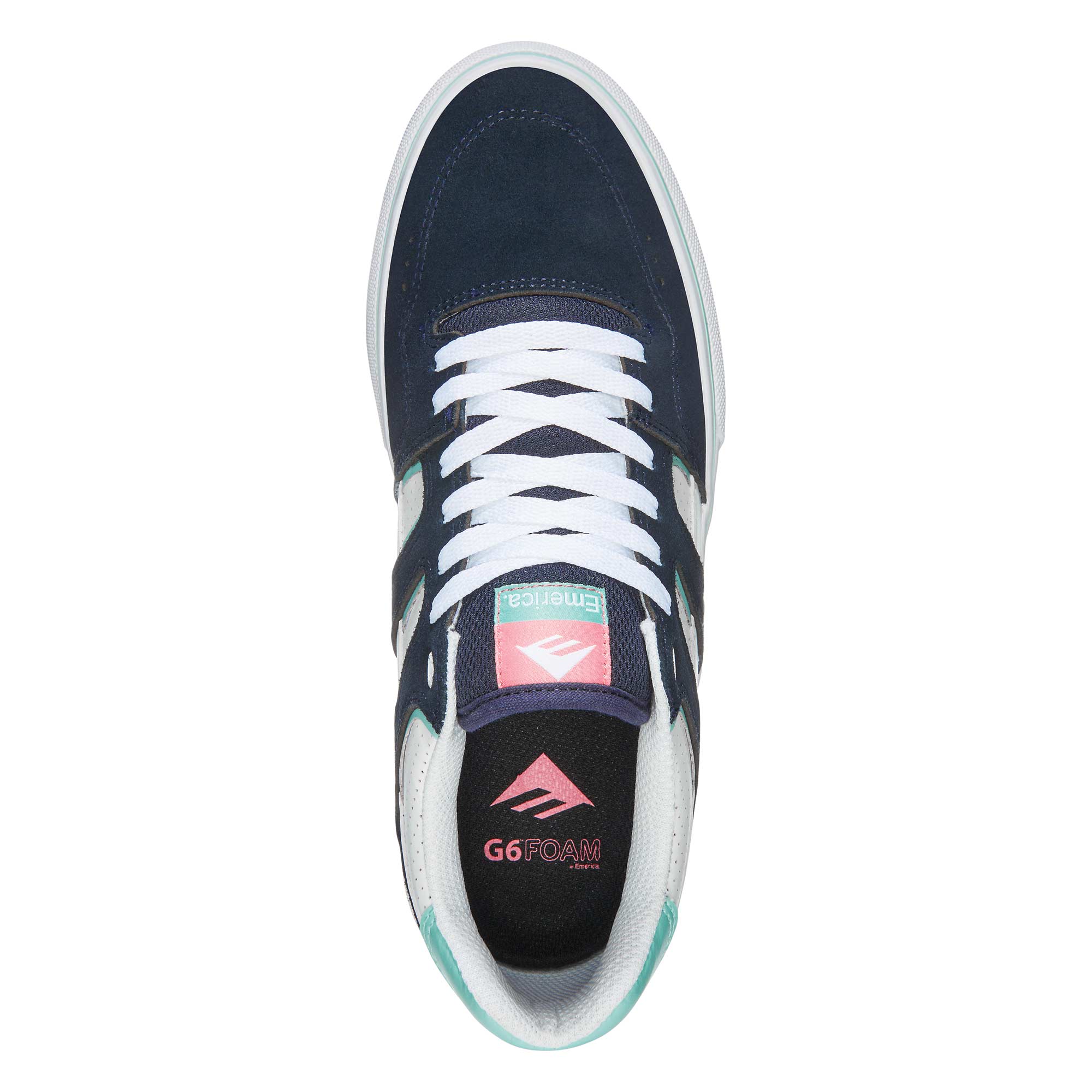 EMERICA Shoe TILT G6 VULC nav/whi/blu, navy/white/blue 10