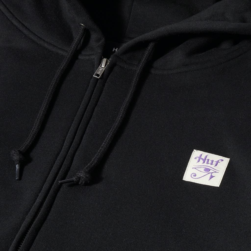 HUF Horus Zip Hoodie - black XXL