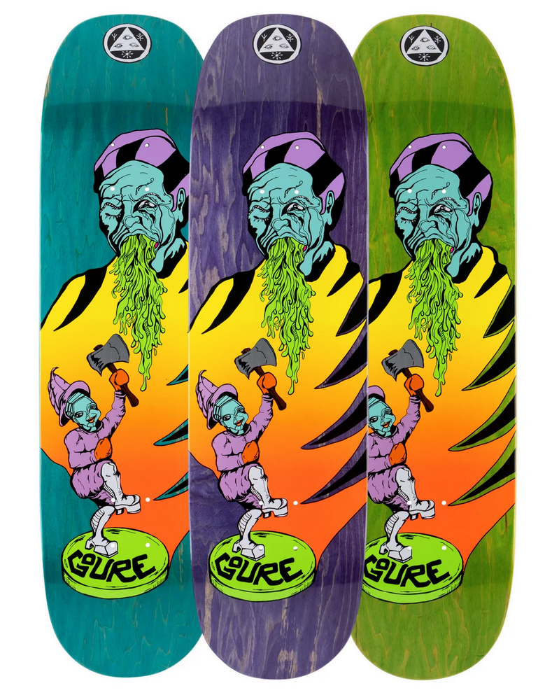 Welcome Aaron Goure Divorced Jim Moontrimmer 2.0 Skateboard Deck 8.62