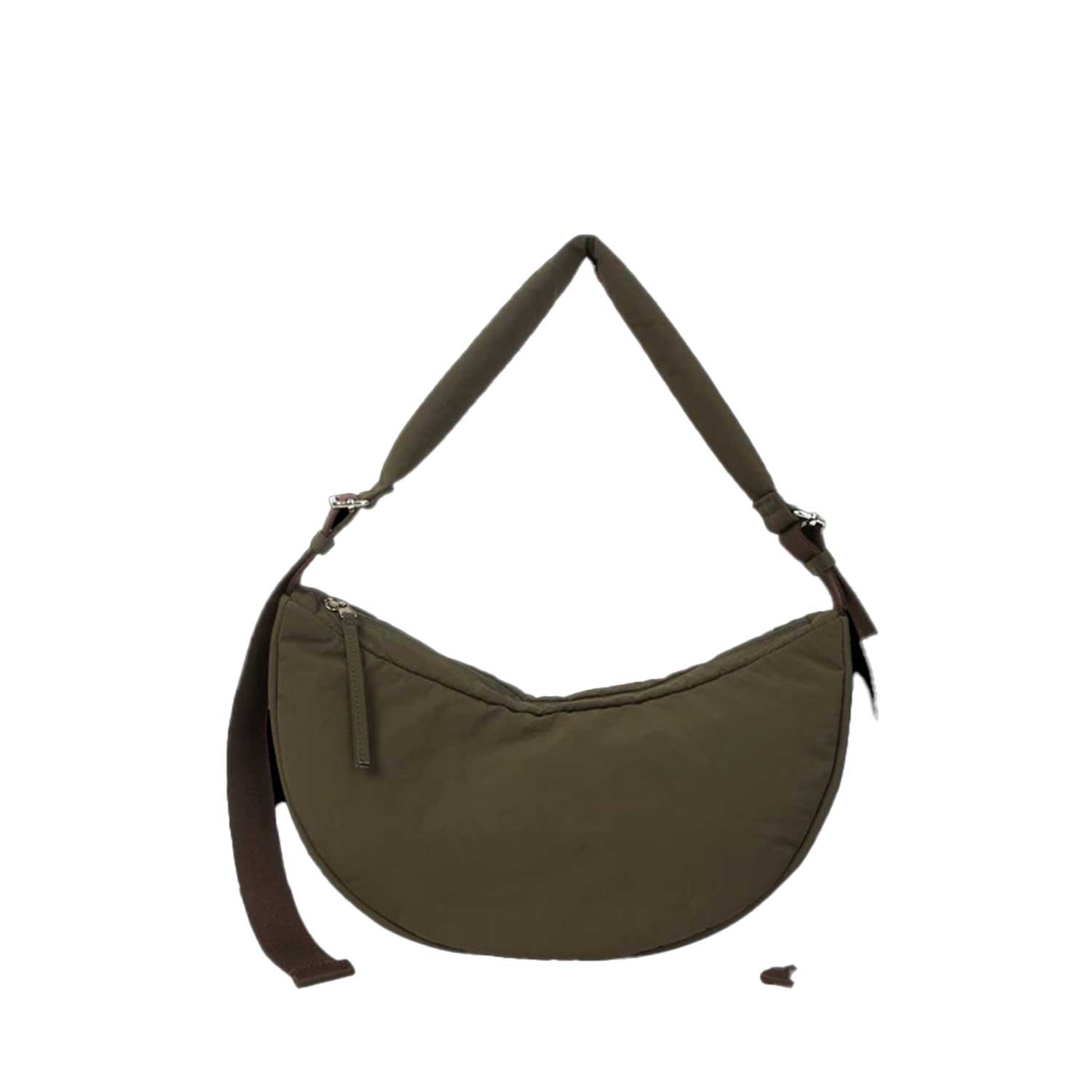 Doughnut Eclair Softies Crossbody Bag - olive
