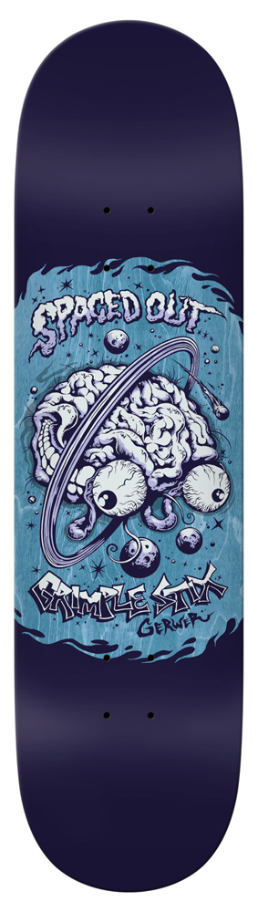 Anti Hero Skateboard Deck Gerwer Spaced 8,50
