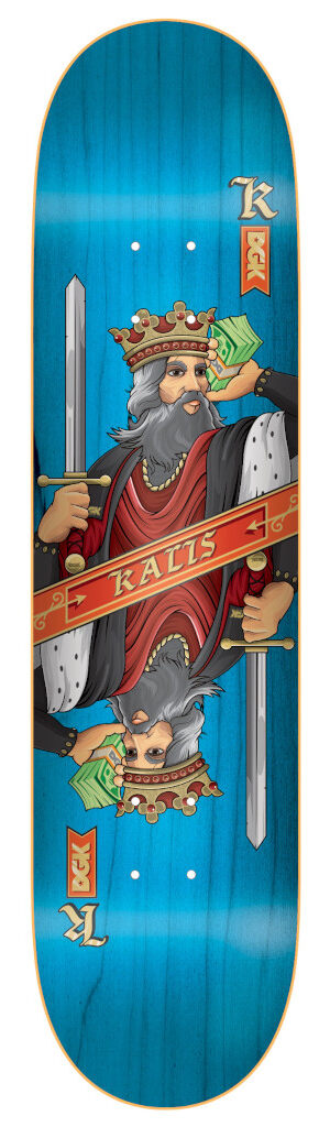 DGK Kingdom Kalis Deck - 8.06 DGK Kingdom Kalis Deck - 8.06