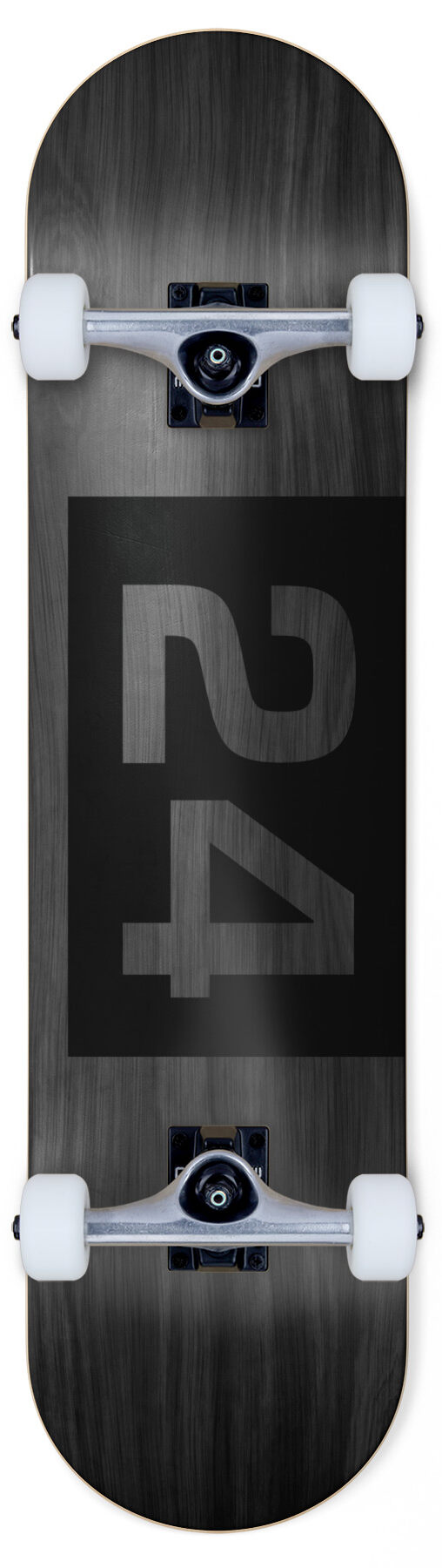 Skateshop24 komplett Skateboard - 24 black 8.50