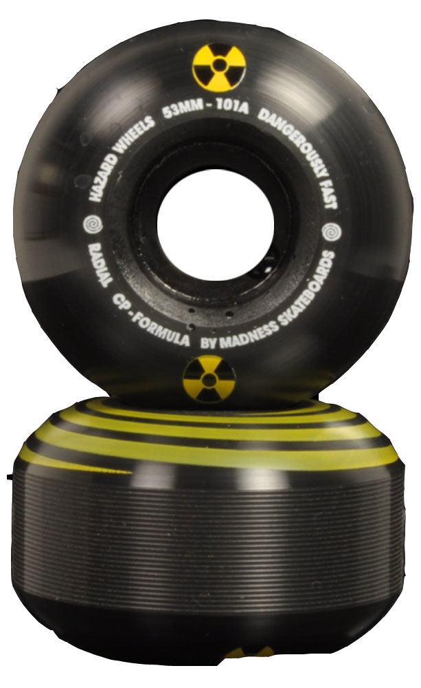 Rolle Hazard 53mm Swirl Radial Blk Rolle Hazard 53mm Swirl Radial Blk