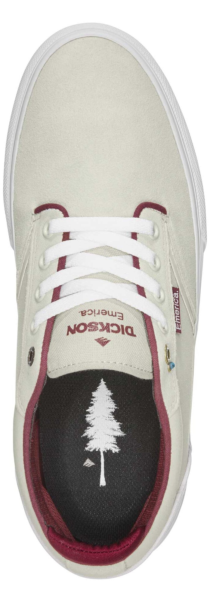 EMERICA Shoe DICKSON whi white EMERICA Shoe DICKSON whi, white 13