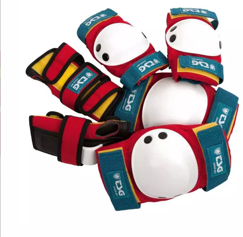 TSG Protection Set Junior red white blue