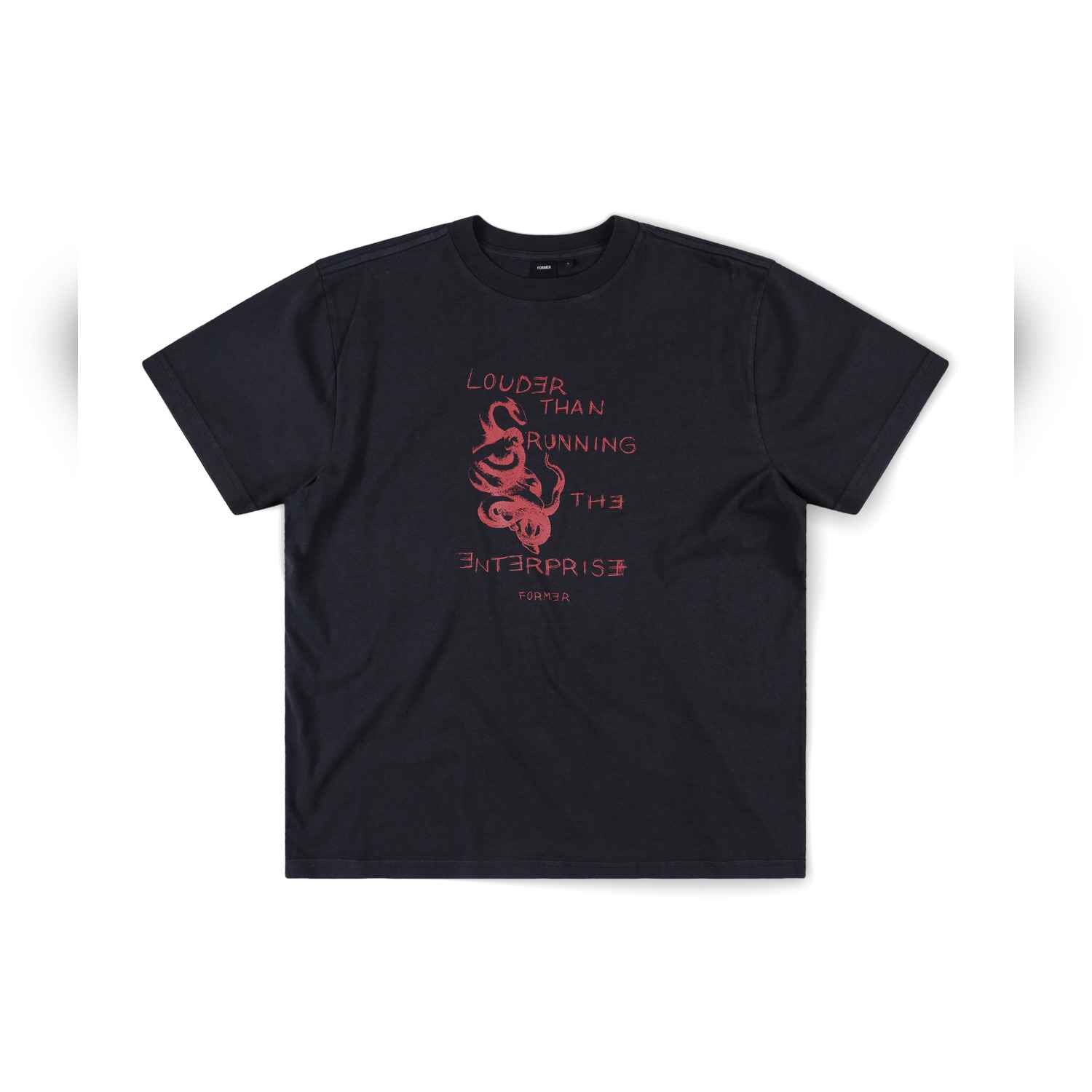 fte-25502-wshblk-1 Former Ravel T-Shirt - washed black XL