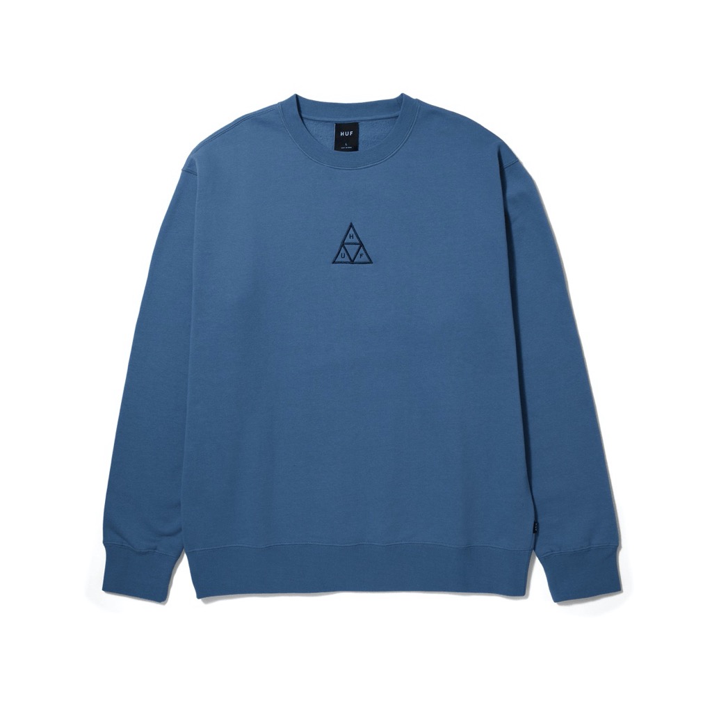 HUF Huf Set TT Pullover - slate blue M HUF Huf Set TT Pullover - slate blue XXL