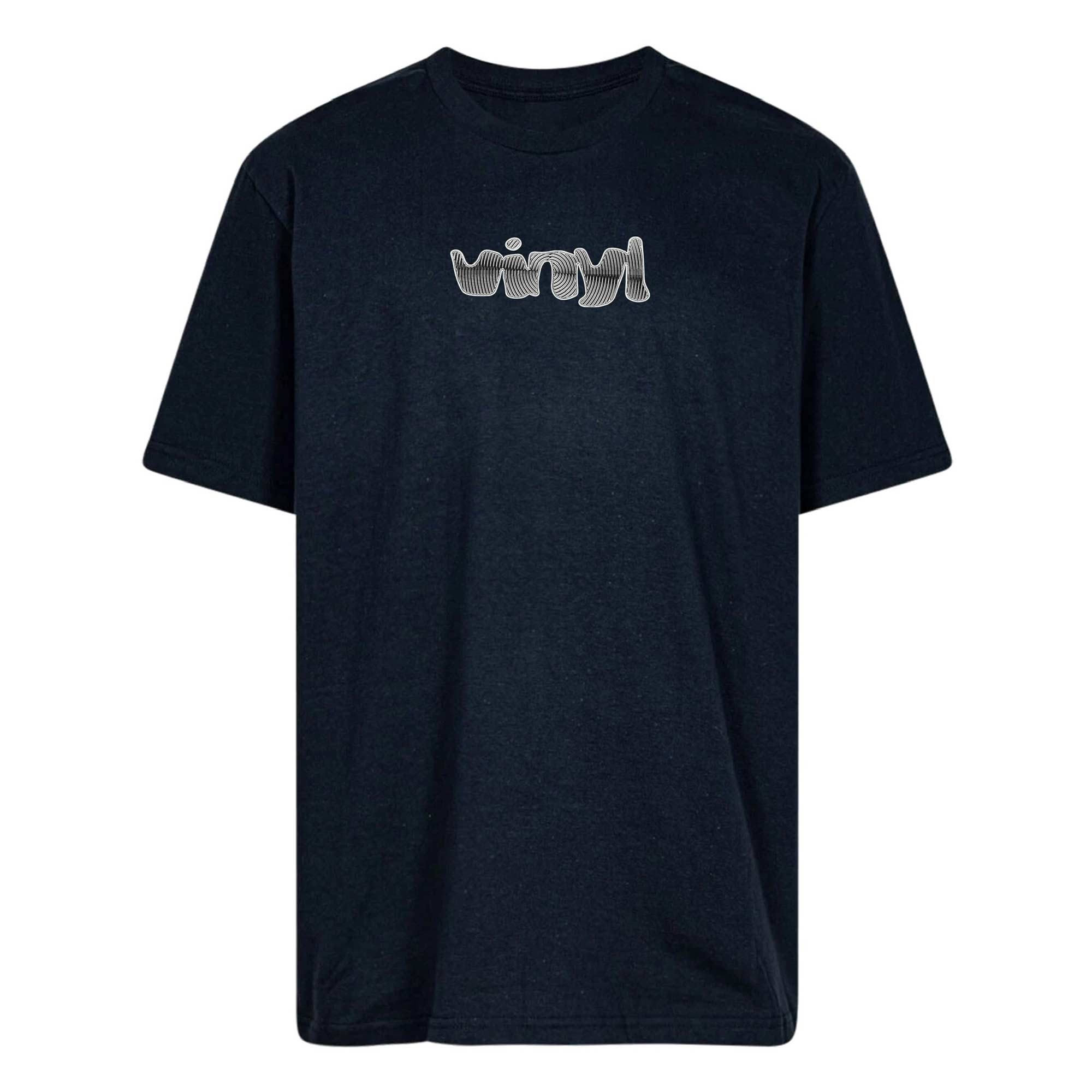 VINYL T-Shirt SPIRAL LOGO black VINYL T-Shirt SPIRAL LOGO, black L