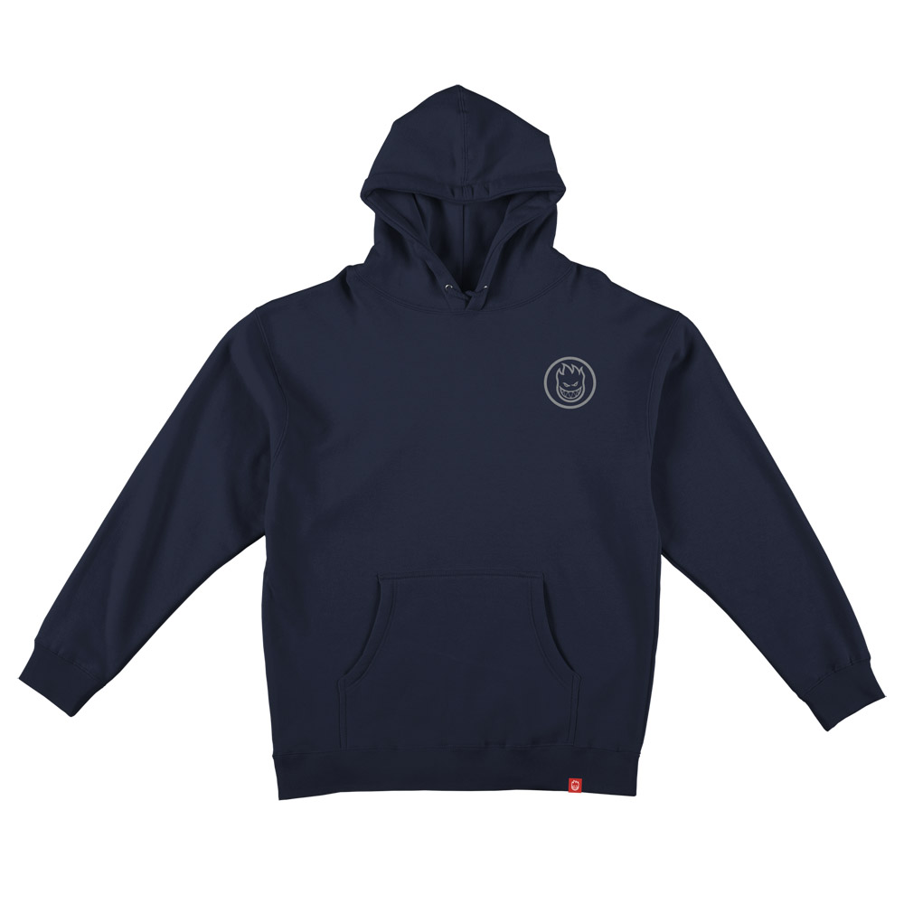 Kapuzenpulli Spitfire Classic Swirl Navy/Silver L