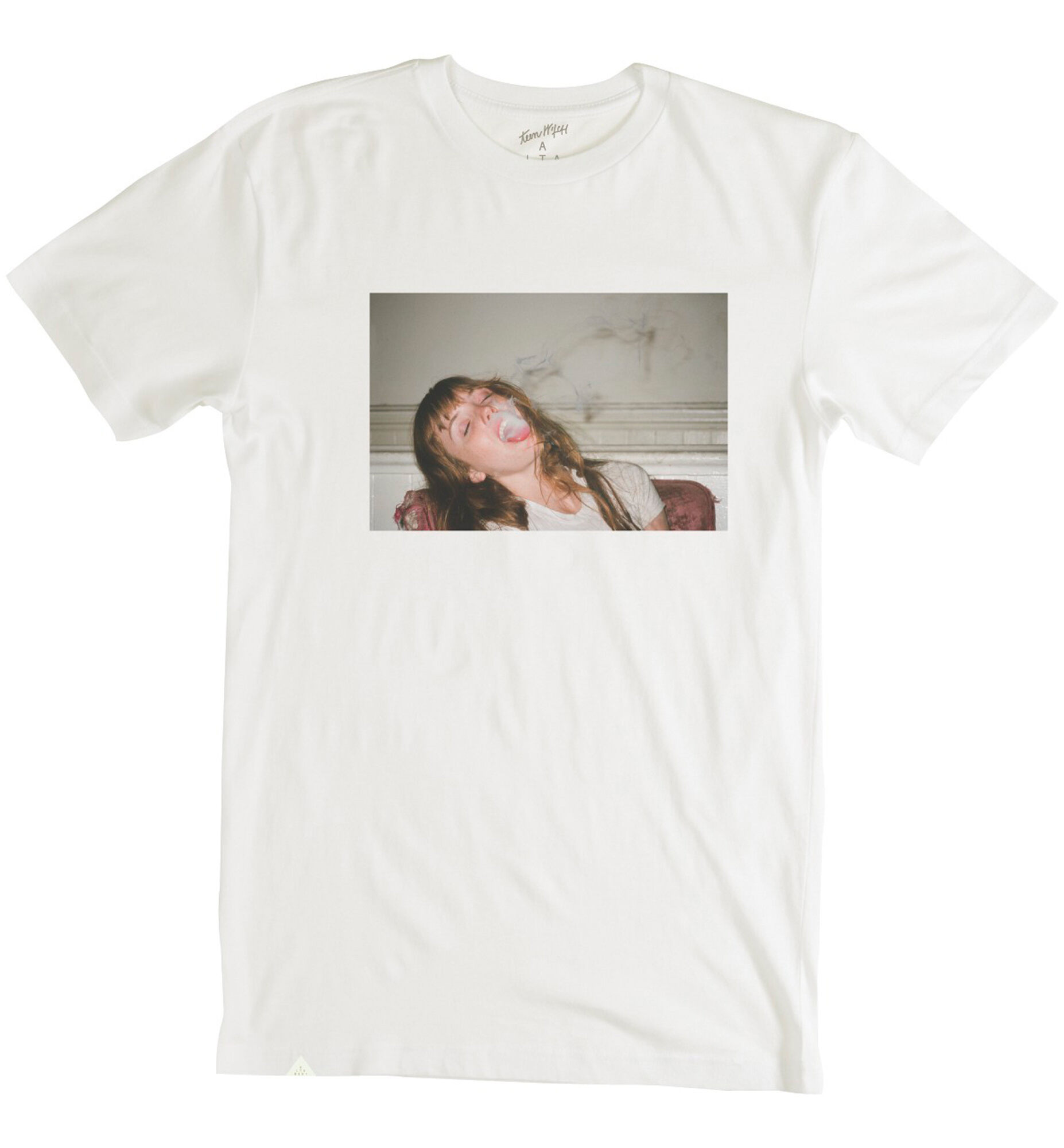 ALTAMONT T-Shirt SMOKED S/S, bone S