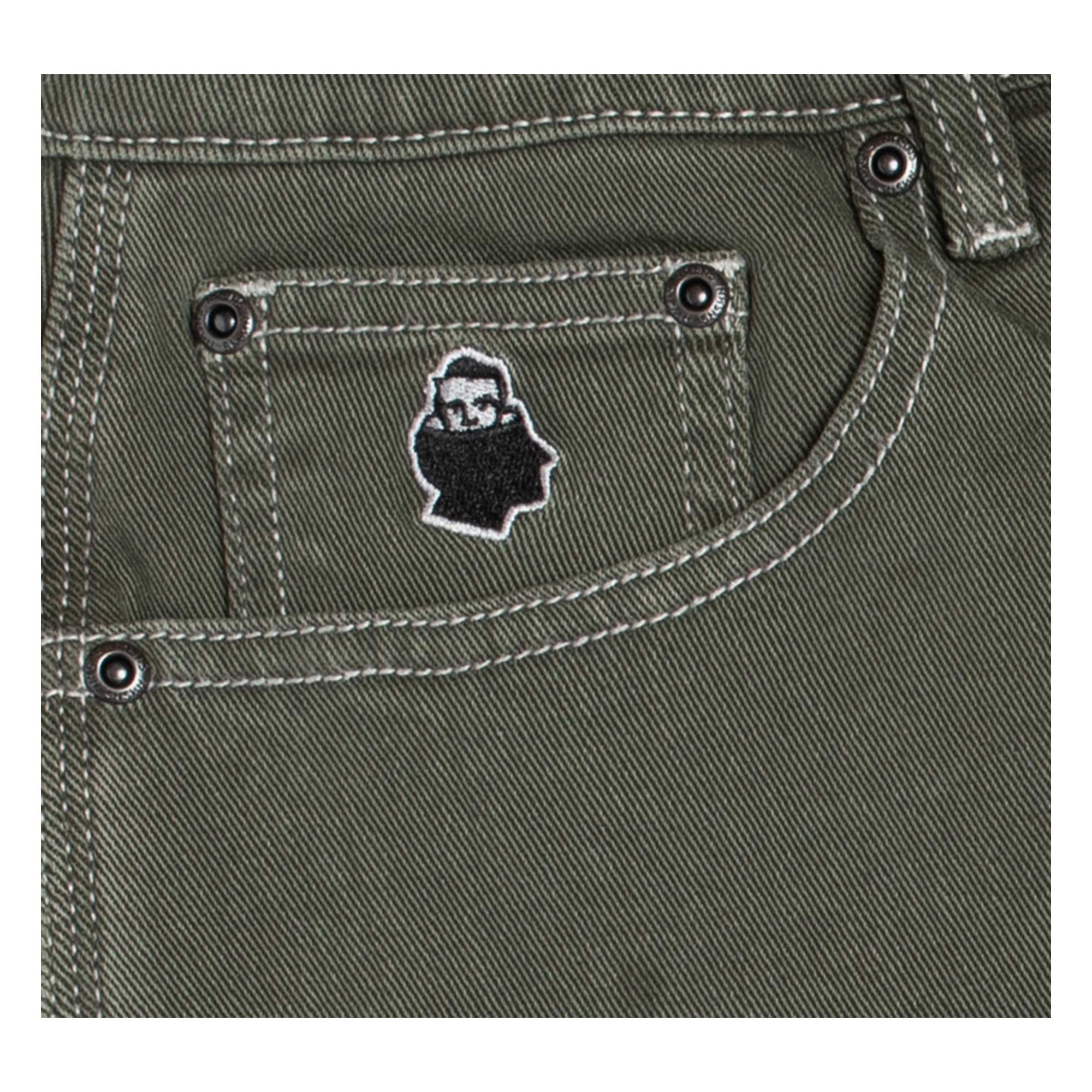 NNSNS Pant YETI SHORT SUPERSTRETCH CANVAS, forest green 36