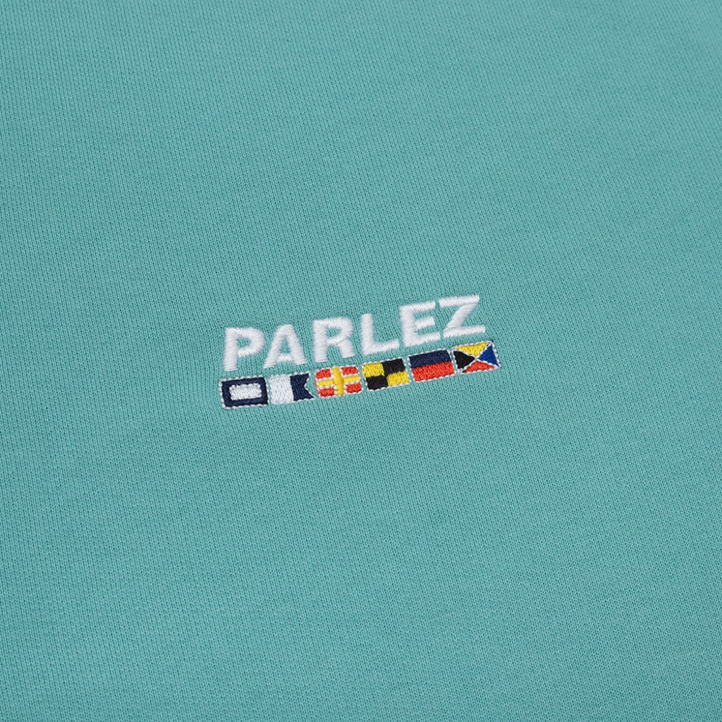 Parlez Navigator Pullover - dusty aqua XXL