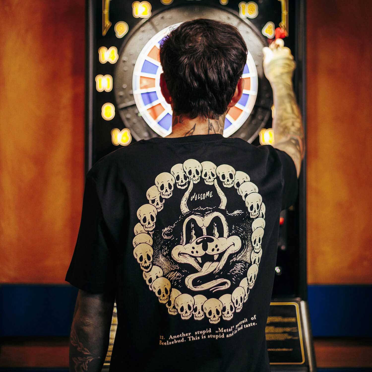 The Dudes Belzeebud Classic T-Shirt - black XXXL