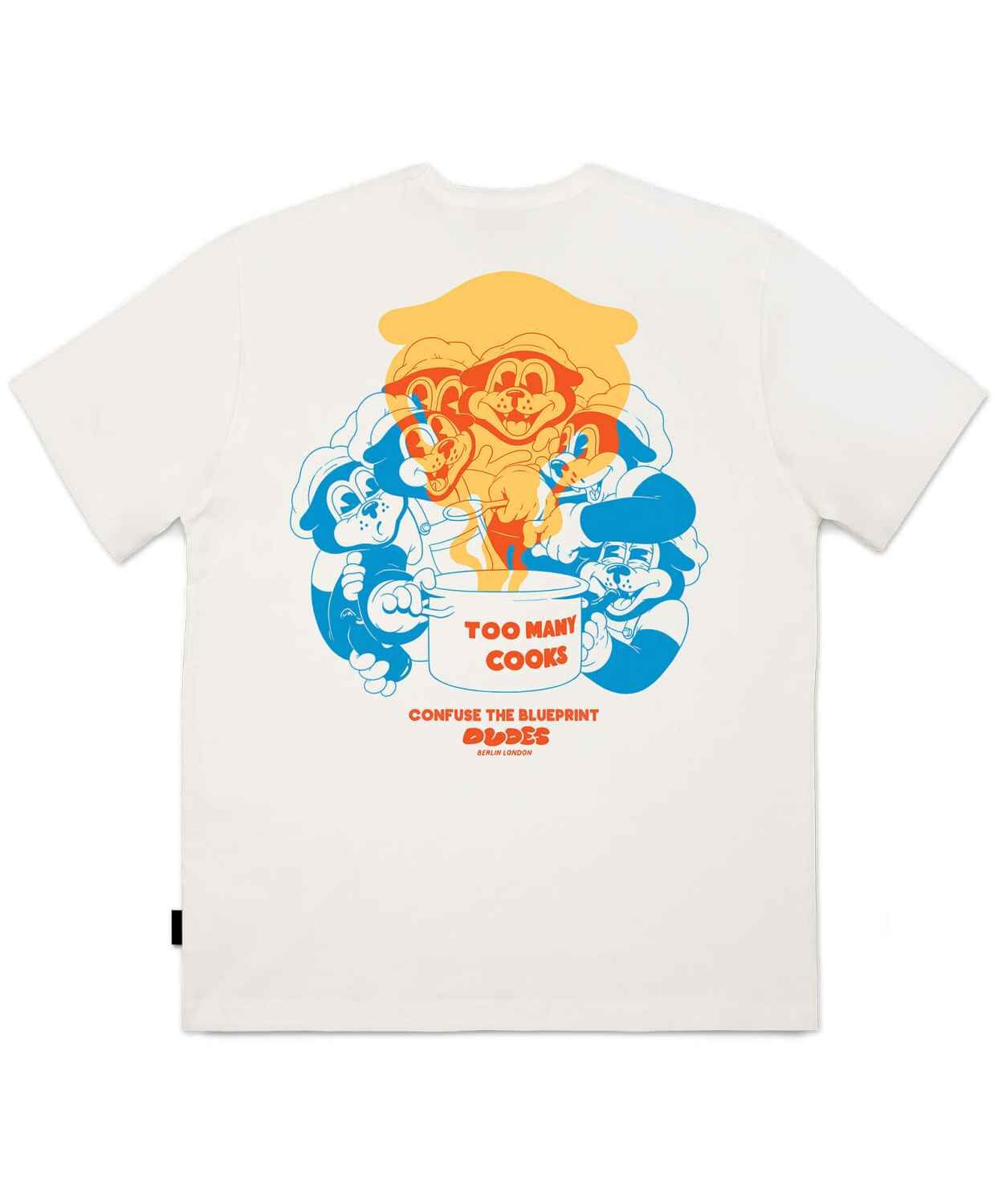 The Dudes Too Many Seasonal T-Shirt - white S The Dudes Too Many Seasonal T-Shirt - white XXXL