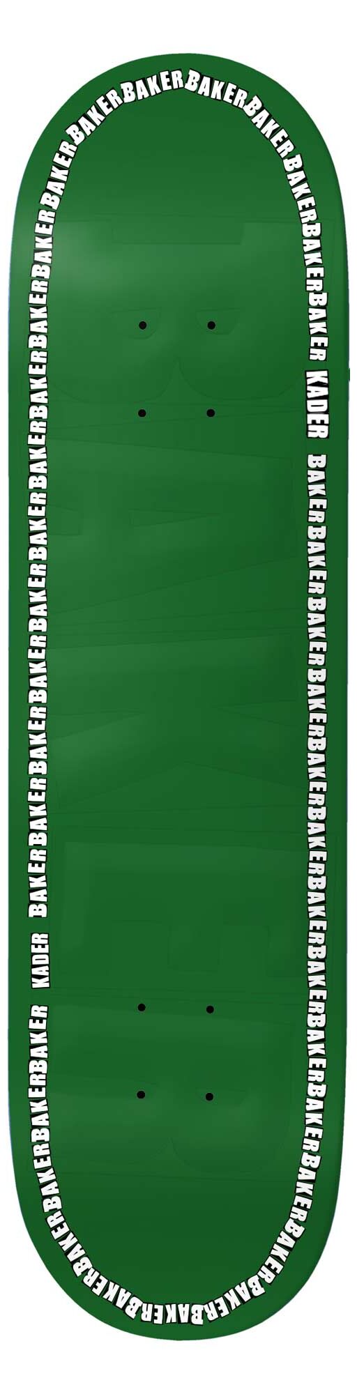 BAKER Deck EDGE GRN EMBOSSED KS 8.0, green 8.0