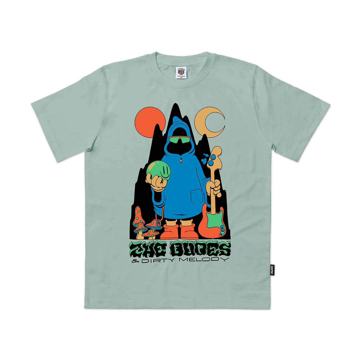 The Dudes The Bassist T-Shirt - aloe XXXL