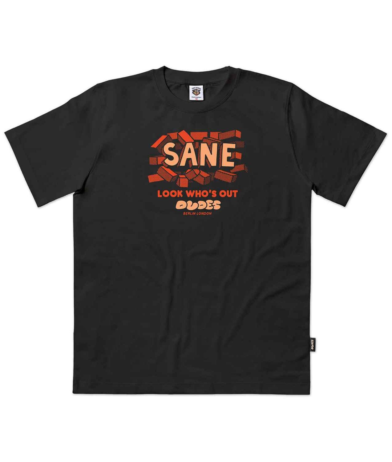 The Dudes Sane Seasonal T-Shirt - black XXXL