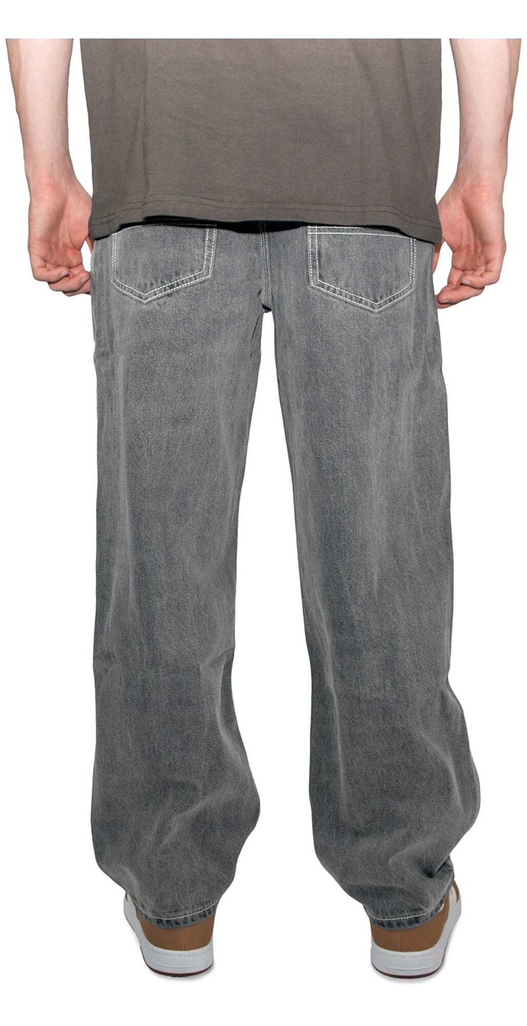 NNSNS Pant BIGFOOT grey washed NNSNS Pant BIGFOOT, grey washed 34/34