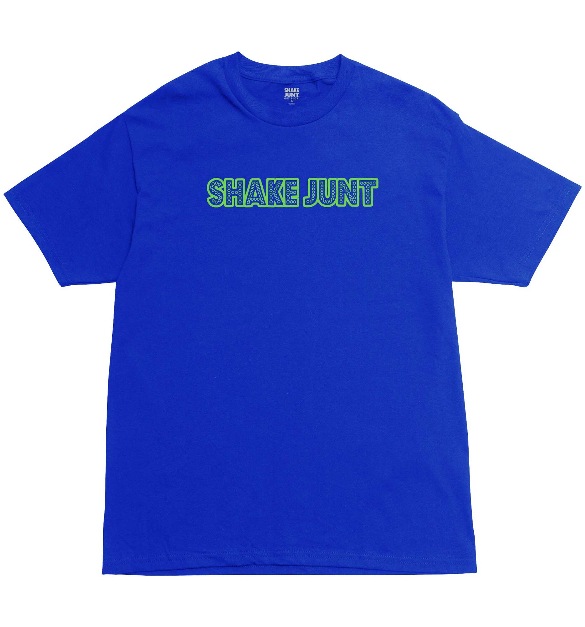 SHAKE JUNT T-Shirt STRETCH DRAWING, royal blue XL