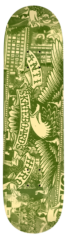 Deck Anti Hero Team PP Wheel Of Anti Hero 8,06 Deck Anti Hero Team PP Wheel Of Anti Hero 8,06