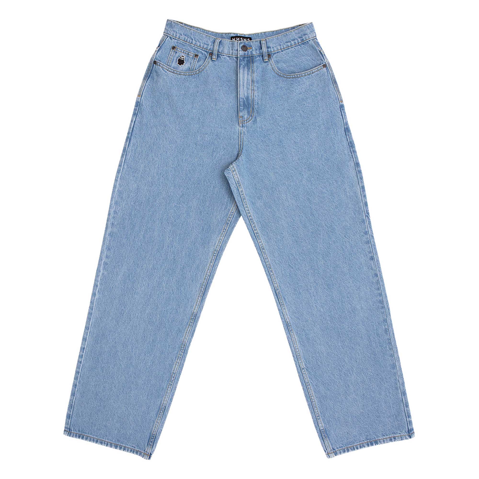 NNSNS Pant BIGGERFOOT DENIM white denim NNSNS Pant BIGGERFOOT DENIM, white denim 26/32