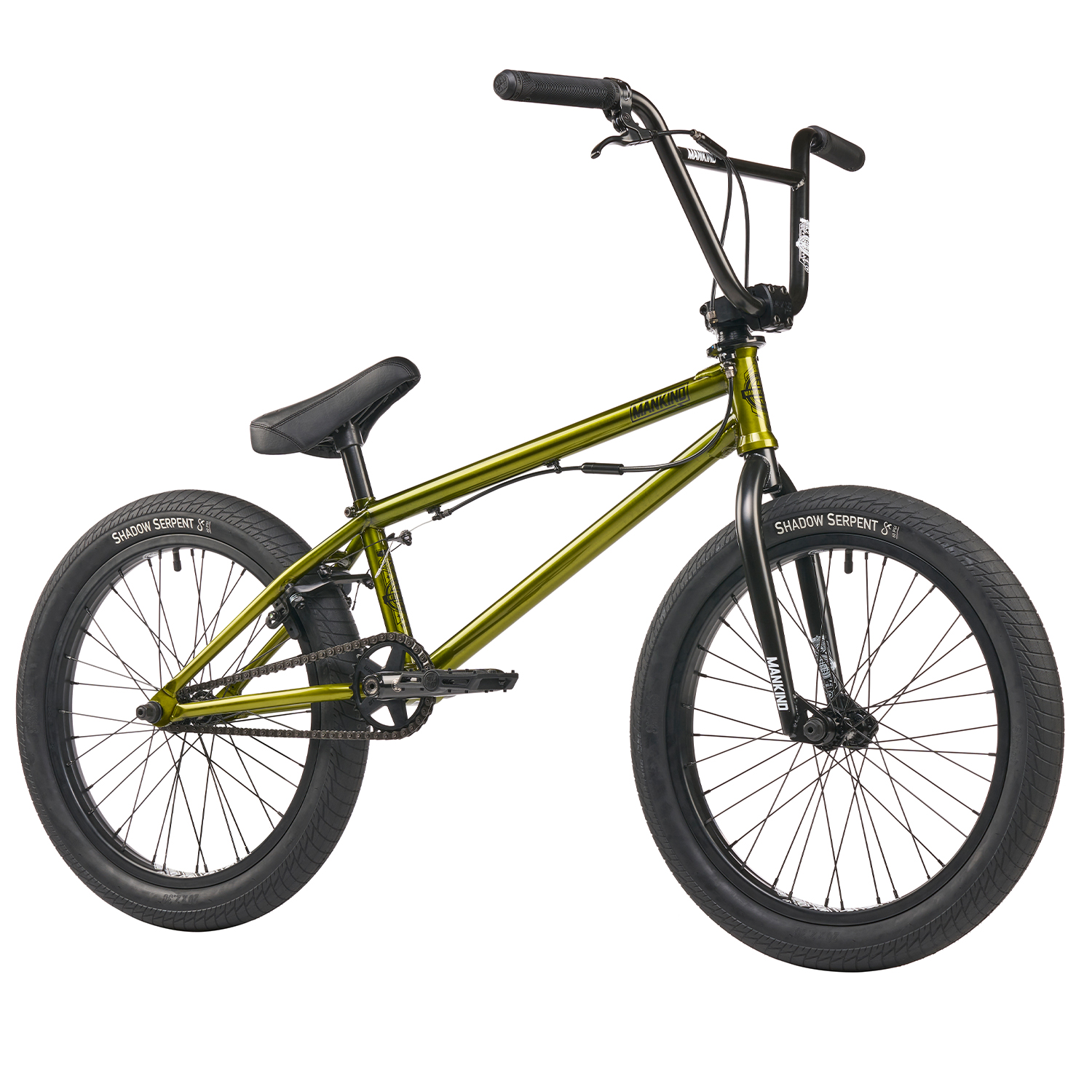 MANKIND International 20 Bike gloss trans green