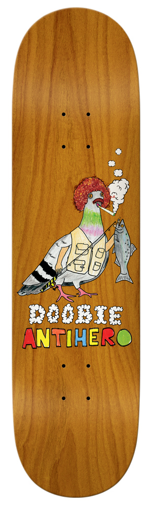 Anti Hero Skateboard Deck Pellegrin Pigeon Vision 8,25
