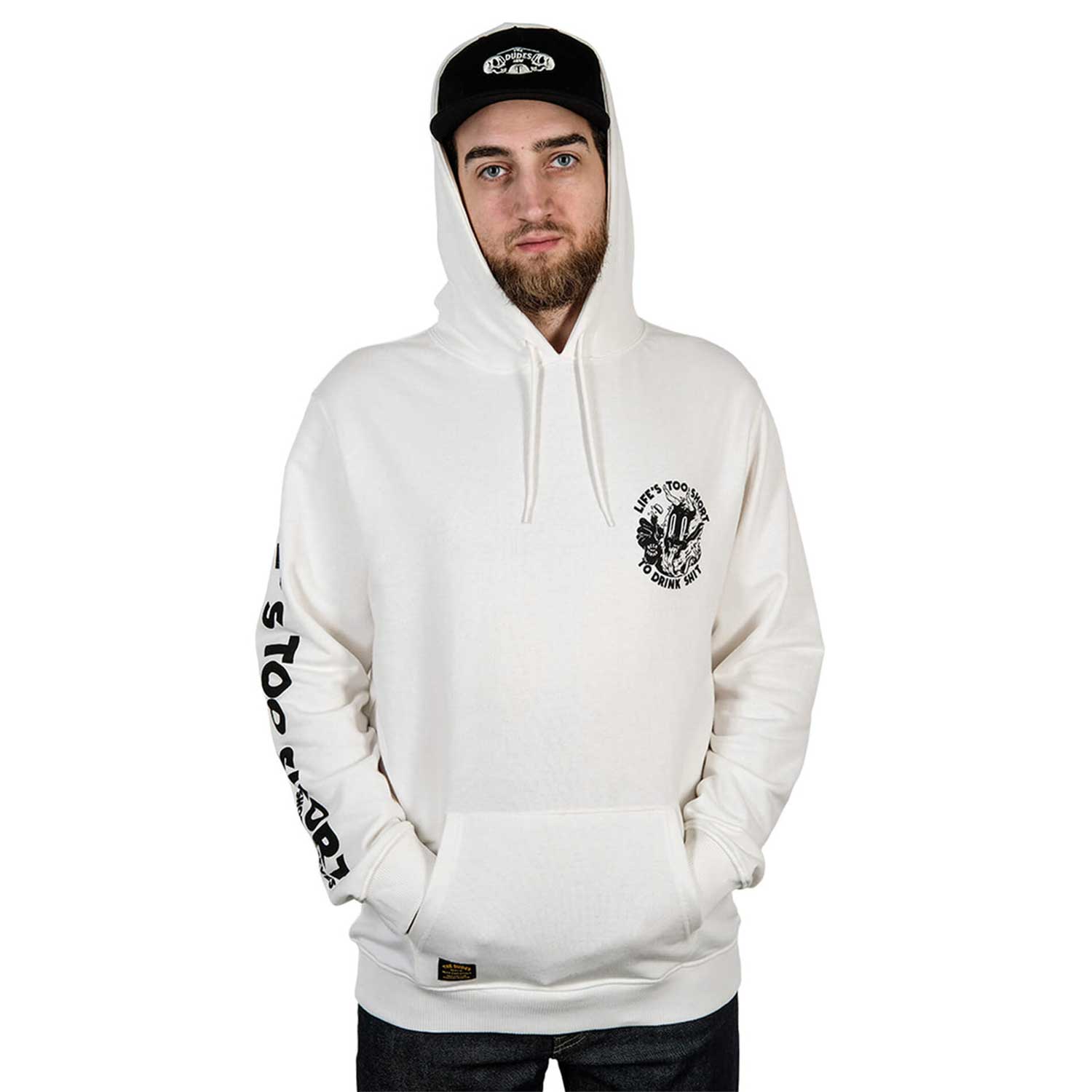 The Dudes Helles In Hell Hoody - off-white