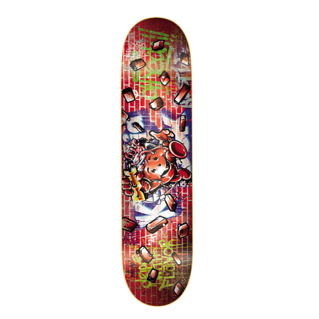 DGK Crash (Lenticular) Deck - 8.0