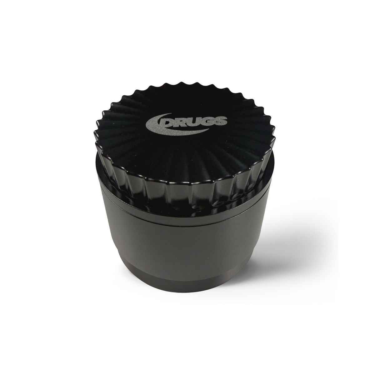 The Dudes Drugs Premium Grinder - black The Dudes Drugs Premium Grinder - black