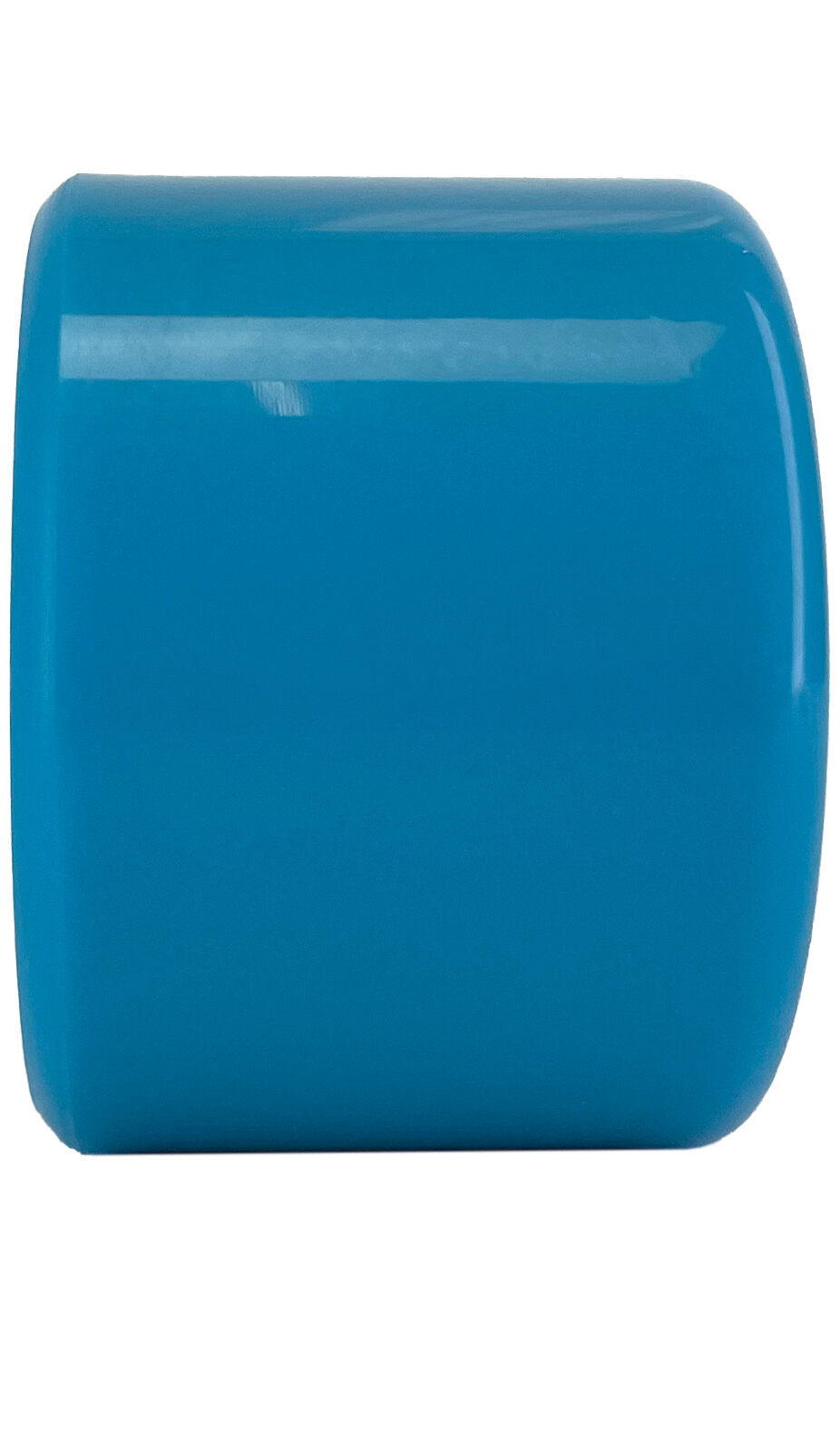 Blank Longboard Wheels Cyan Blue 76mm 80a