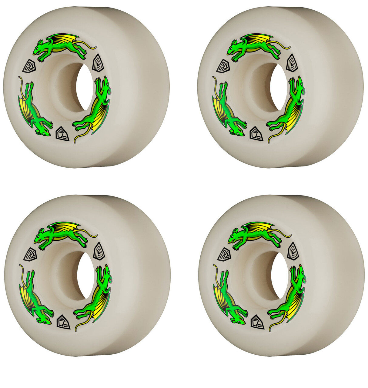 Powell-Peralta Rollen Dragons Nano Rats V5 97A 52mm Powell-Peralta wheels Dragons Nano Rats V5 97A 52mm