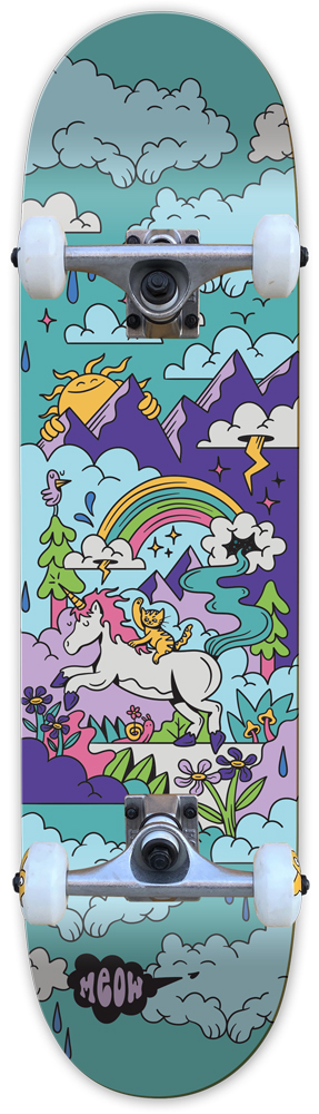 Meow Komplettboard Dream Teal 7,25
